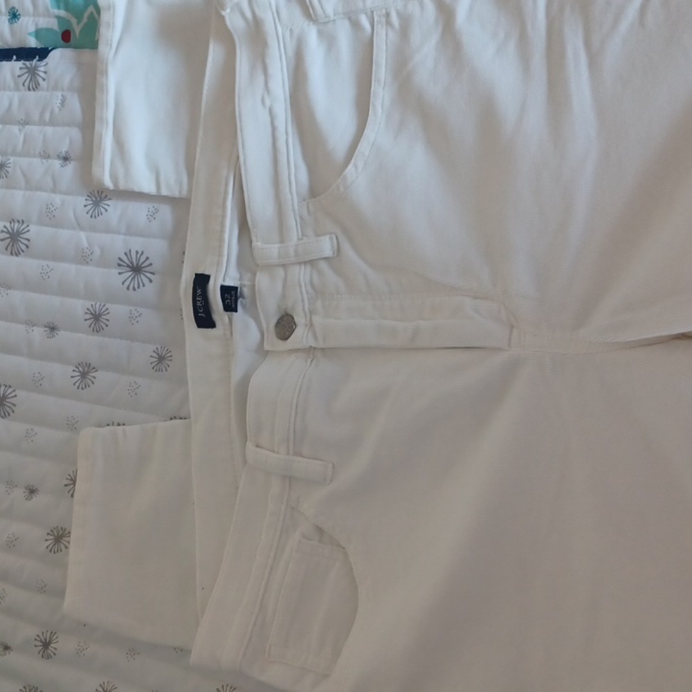 J. Crew Off-White Corduroy Pants - Picture 2 of 5